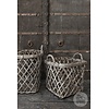 Set Van 2 Opbergmanden Dionne | Grey Rattan
