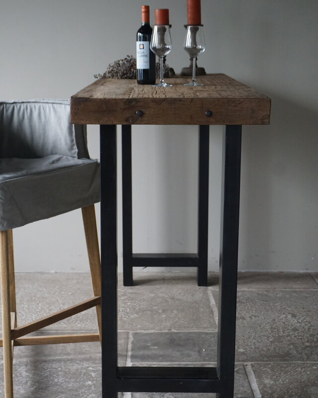 Rene Houtman Bartafel Teak Barrano 175x60x108 cm