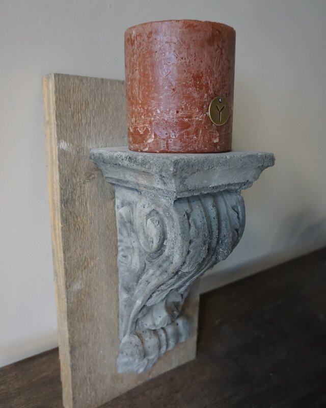 Il Cupido Wandconsole | Ornament | H40 x B20 x D17 cm