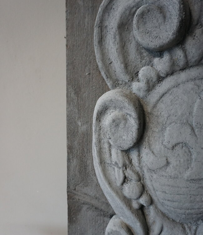 Rene Houtman Wandpaneel | Franse Lelie | H69,5 x B39 x D12 cm