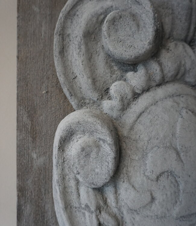 Rene Houtman Wandpaneel | Franse Lelie | H69,5 x B39 x D12 cm