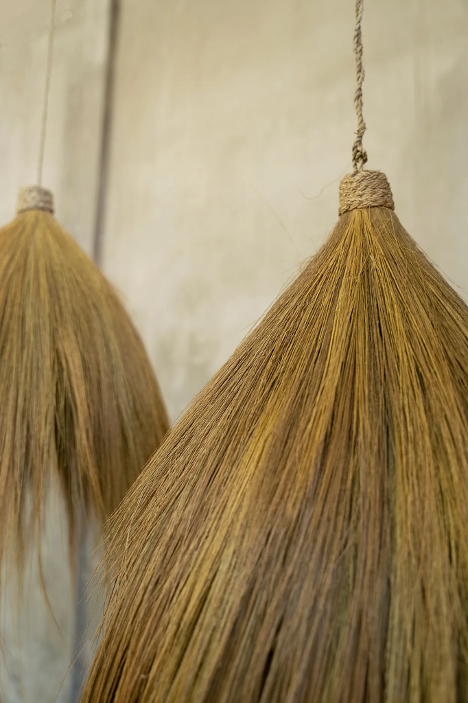 Bazar Bizar De Rayung Hut Hanglamp - Naturel - M