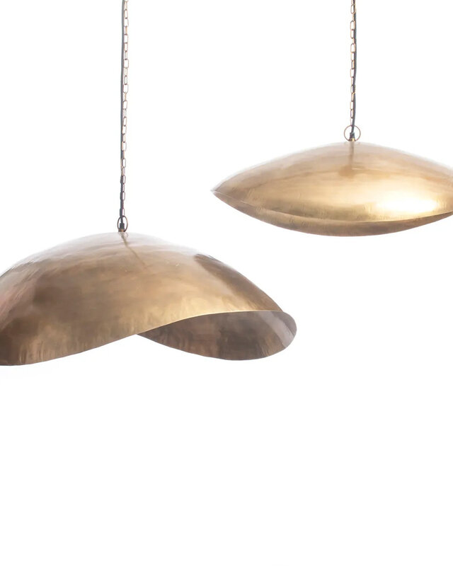 Bazar Bizar De Fortune Cookie Hanglamp - Messing - XL