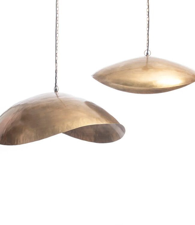 Bazar Bizar De Fortune Cookie Hanglamp - Messing - XL