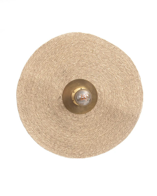 Bazar Bizar De Let's Groove Muurlamp - Messing Naturel - M