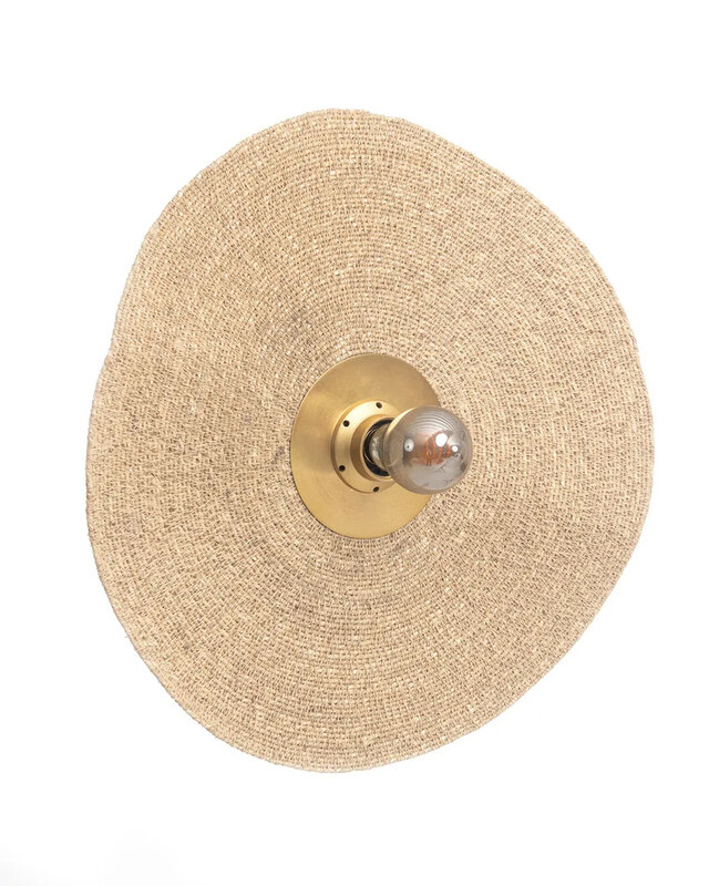 Bazar Bizar De Let's Groove Muurlamp - Messing Naturel - M