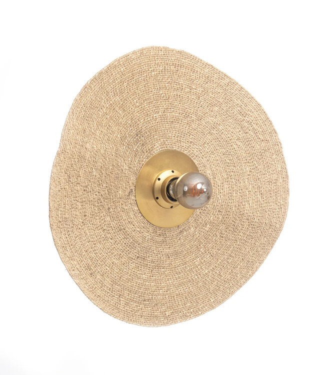 Bazar Bizar De Let's Groove Muurlamp - Messing Naturel - M