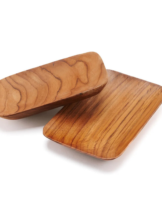 Bazar Bizar Het Teak Root Side Bord