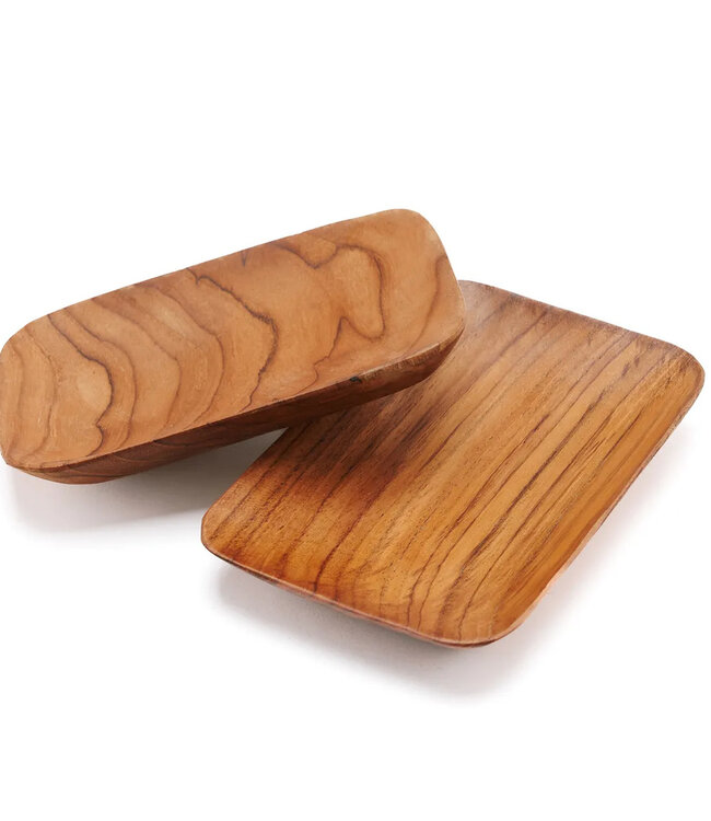 Bazar Bizar Het Teak Root Side Bord