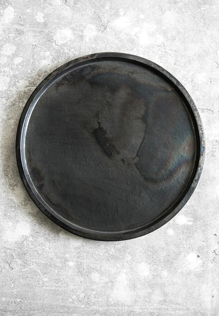 Bazar Bizar Het Terracotta Burned Bord - Zwart - L