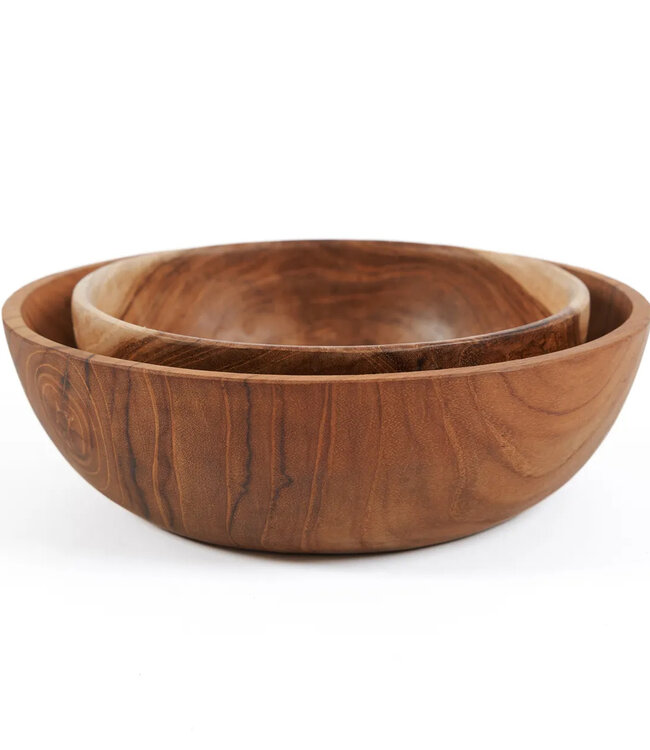 Bazar Bizar De Teak Root Snack Kom - M