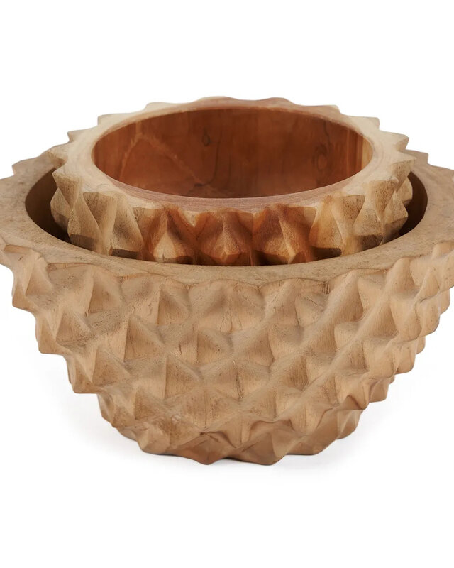 Bazar Bizar De Teak Root Durian Kom - S