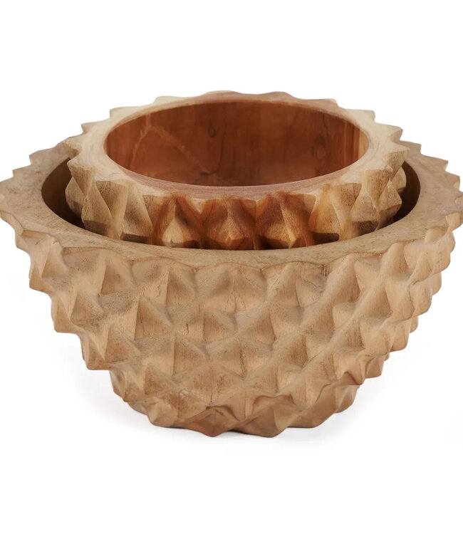 Bazar Bizar De Teak Root Durian Kom - S