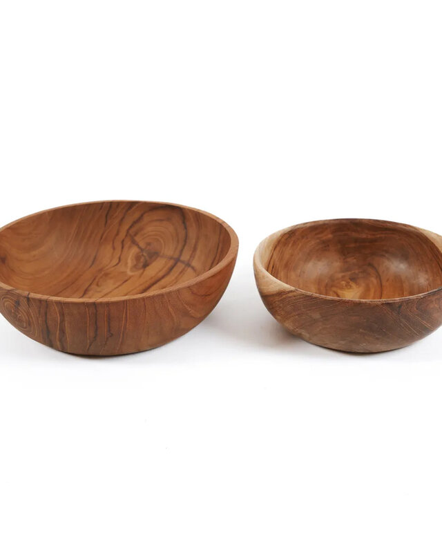 Bazar Bizar De Teak Root Snack Kom - S