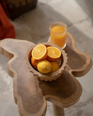 Bazar Bizar De Teak Root Durian Kom - M