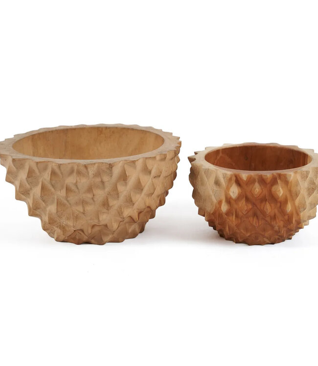 Bazar Bizar De Teak Root Durian Kom - M