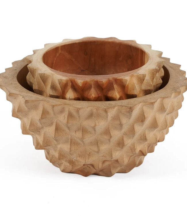 Bazar Bizar De Teak Root Durian Kom - M