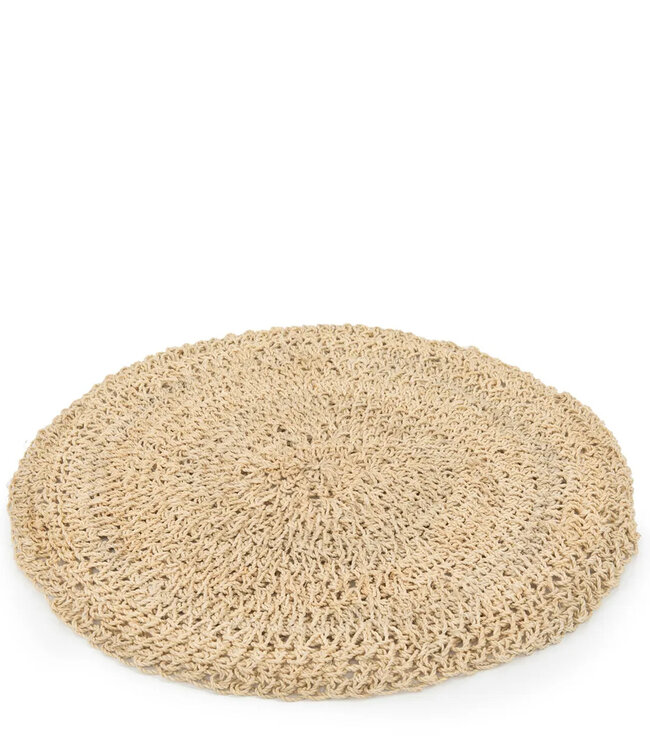 Bazar Bizar De Seagrass Placemat Rond - Naturel