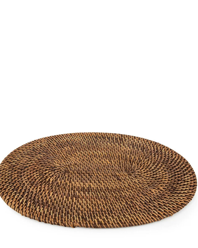Bazar Bizar De Colonial Ovale Placemat - Naturel Bruin