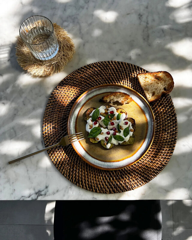 Bazar Bizar De Colonial Placemat - Naturel Bruin