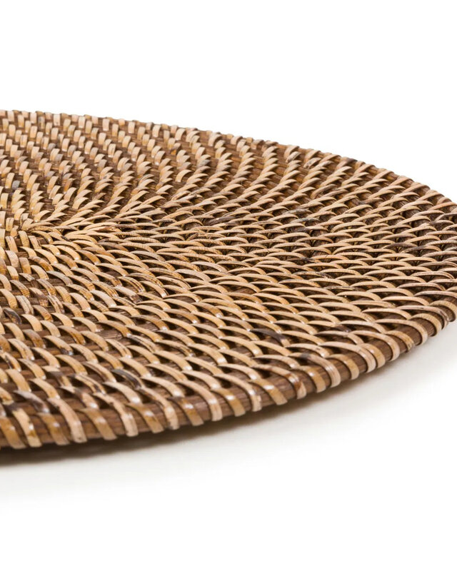 Bazar Bizar De Colonial Ovale Placemat - Naturel Bruin