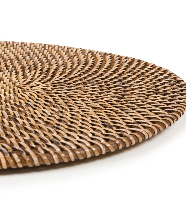 Bazar Bizar De Colonial Ovale Placemat - Naturel Bruin
