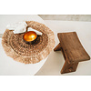 De Water Hyacinth Raffia Placemat - Naturel
