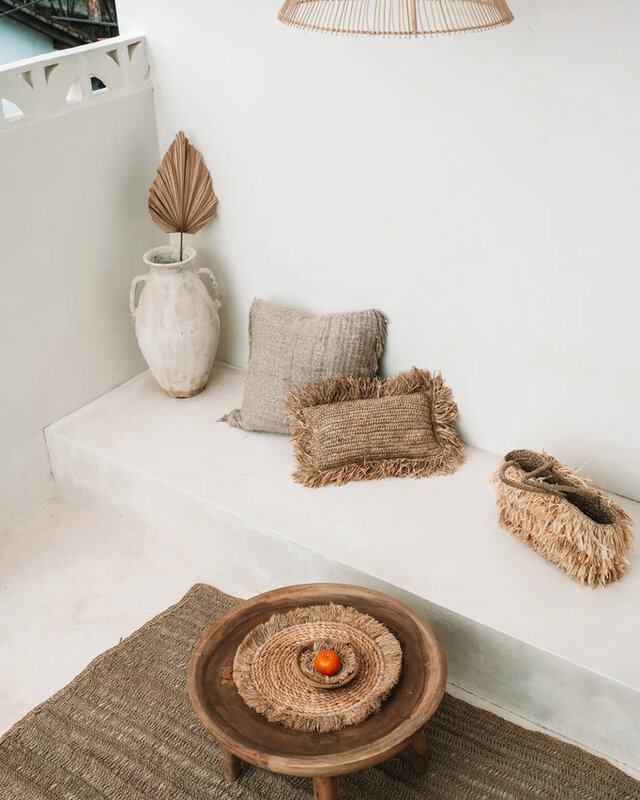 Bazar Bizar De Seagrass Raffia Placemat - Naturel