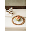 De Seagrass Raffia Placemat - Wit Naturel