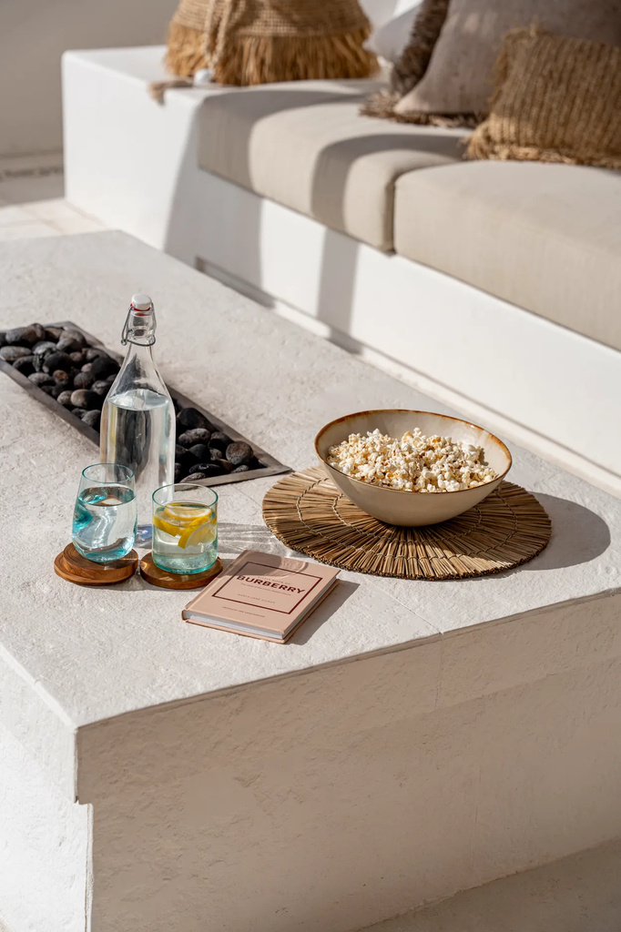 Bazar Bizar De Teak Root Boho Onderzetter
