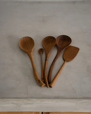 Bazar Bizar De Teak Root Lepel - L