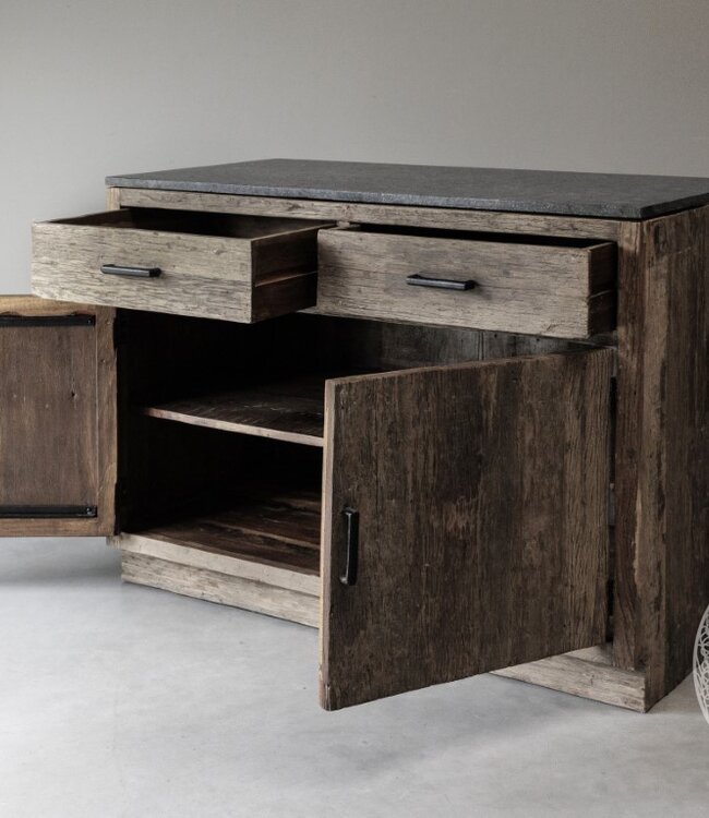 Be-Uniq Brede 2-Deurs 2-Lade Kast | K005