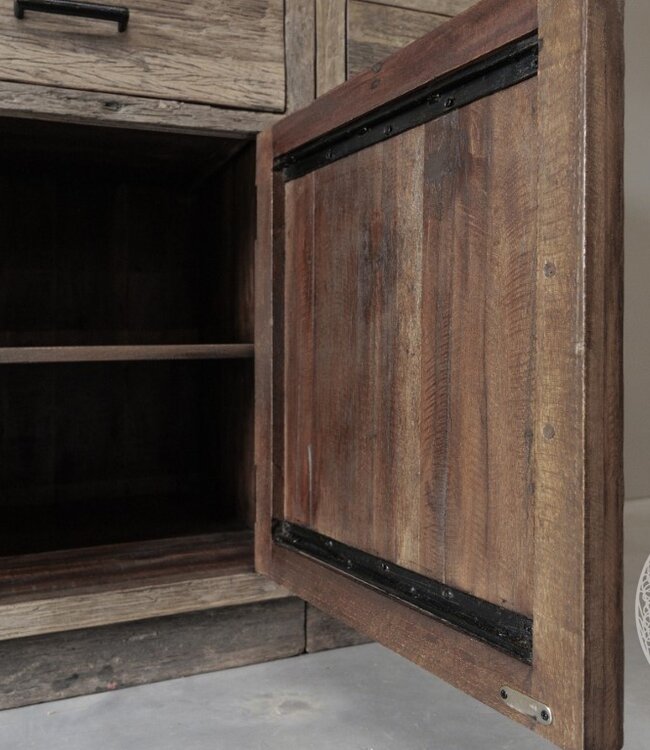 Be-Uniq Brede 2-Deurs 2-Lade Kast | K005