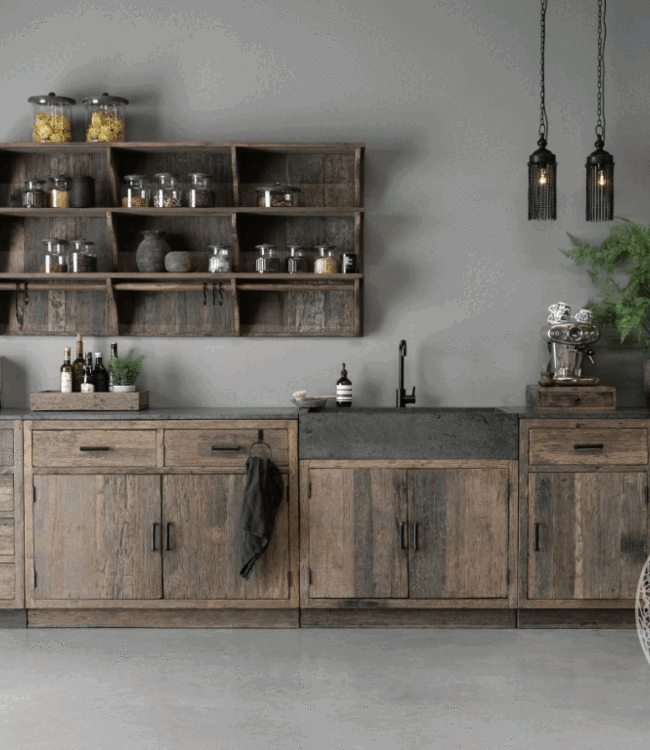 Be-Uniq Brede 2-Deurs 2-Lade Kast | K005