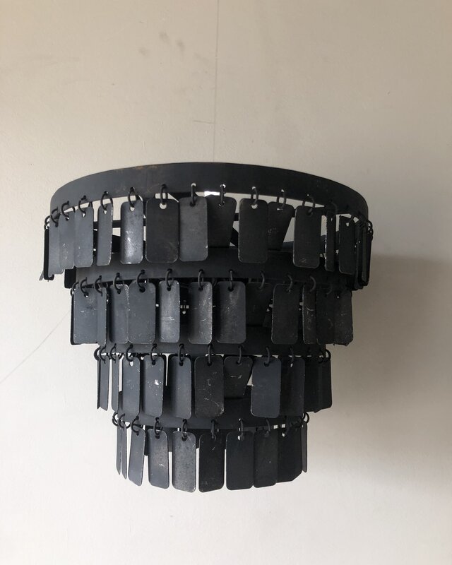 Rene Houtman Hanglamp Hangertjes | Zwart | Tweede Kansje!
