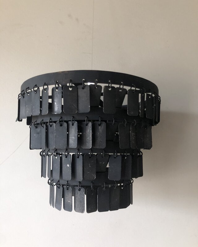 Rene Houtman Hanglamp Hangertjes | Zwart | Tweede Kansje!