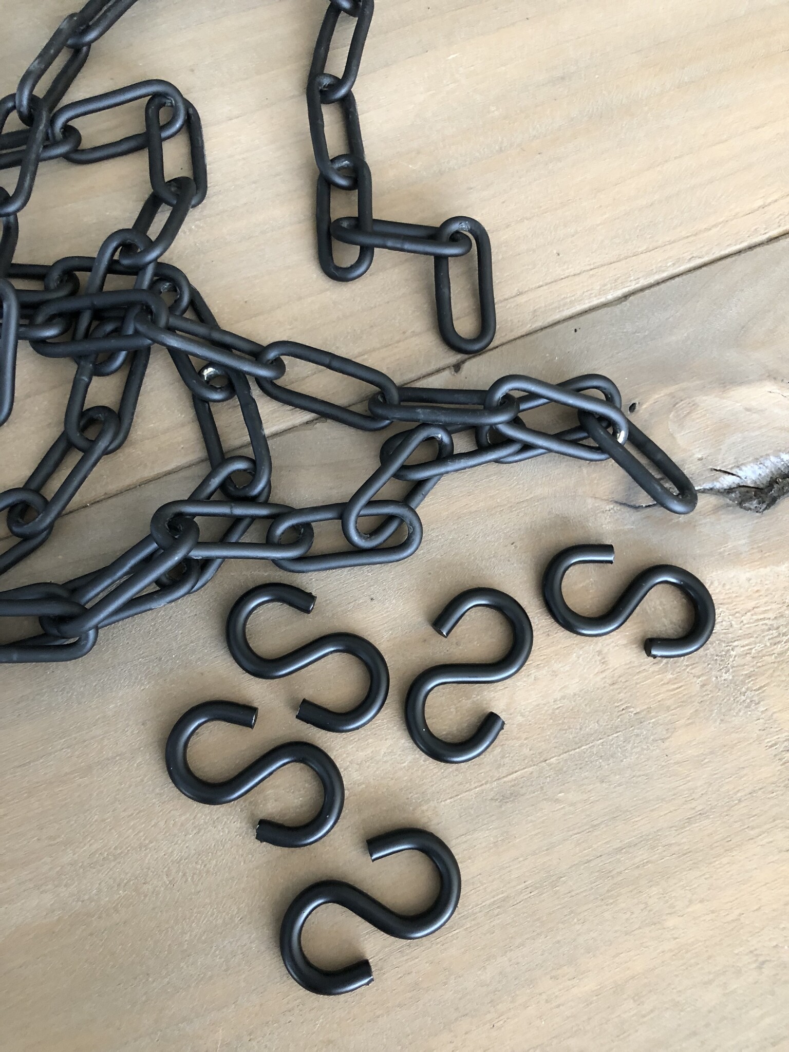 Rene Houtman Hanglamp Hangertjes | Zwart | Tweede Kansje!