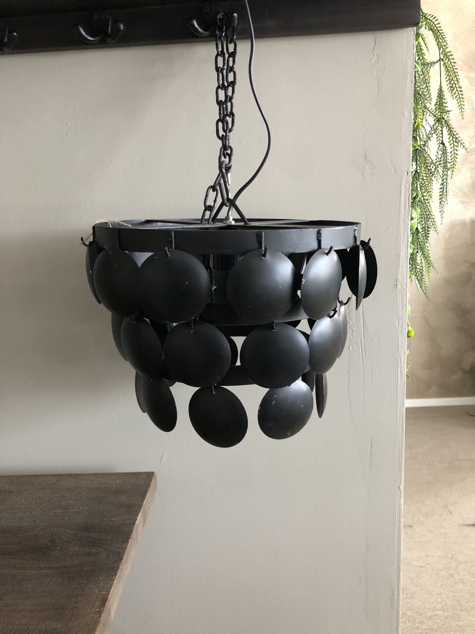 Rene Houtman Hanglamp Schijfjes | Zwart | Tweede Kansje!