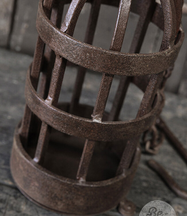 Be-Uniq Kandelaar Smeedijzer | Viking | H37 x B14 x D14 cm