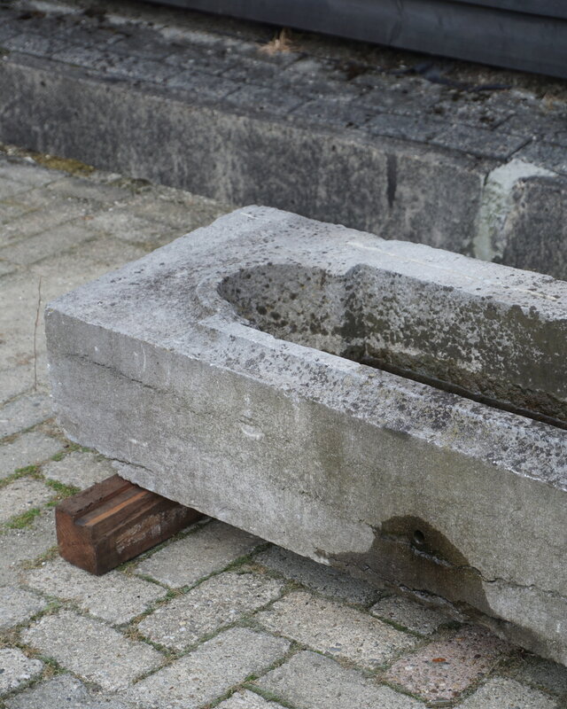 Rene Houtman Arduinen Bak/Trog | Robuust | H23 x B130 x D44 cm