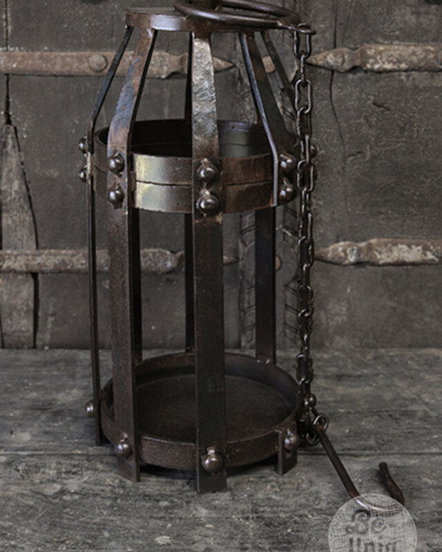Be-Uniq Kandelaar Smeedijzer | Viking | H56 x B21 x D21 cm