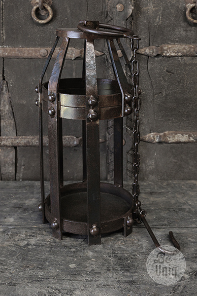 Be-Uniq Kandelaar Smeedijzer | Viking | H56 x B21 x D21 cm