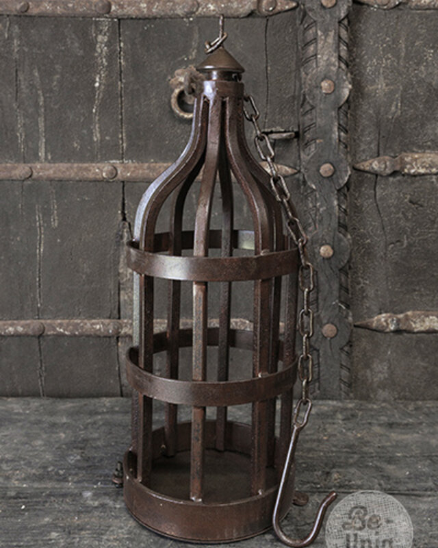 Be-Uniq Kandelaar Smeedijzer | Viking | H53 x B19 x D19 cm