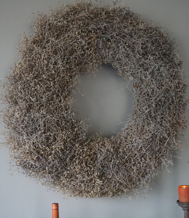 Rene Houtman Distelkrans | White Wash | D100 cm