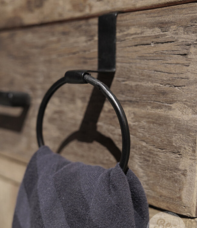 Be-Uniq Handdoekenring Joop | Metaal | H15 x  B10 x D7 cm