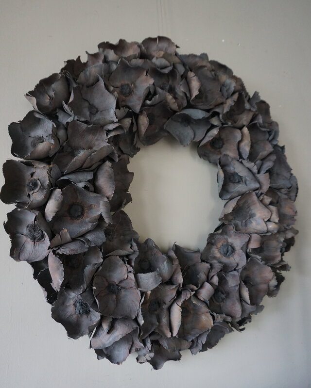 Rene Houtman Krans Palm Cup | Grey Wash | 80 cm
