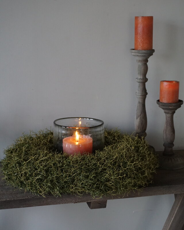 Rene Houtman Krans Iron Bush | Naturel | D50 cm