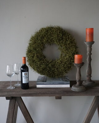 Rene Houtman Krans Iron Bush | Naturel | D50 cm