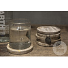 Onderzetters Versteend Hout | 6 St. | D10 x H11