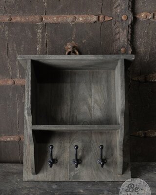 Be-Uniq Wandrekje Agra | Rustiek Verweerd | H45 x B40 x D15 cm